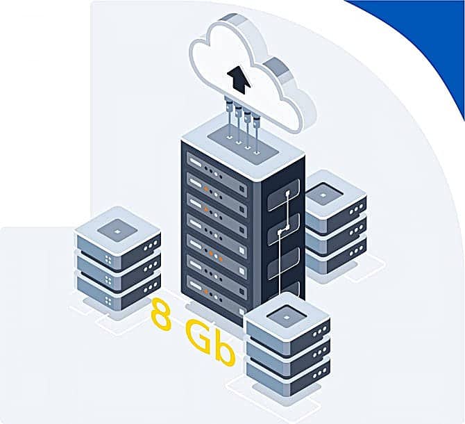 VPS 8Gb hosting