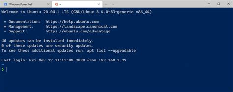 Linux VPS SSH connection example